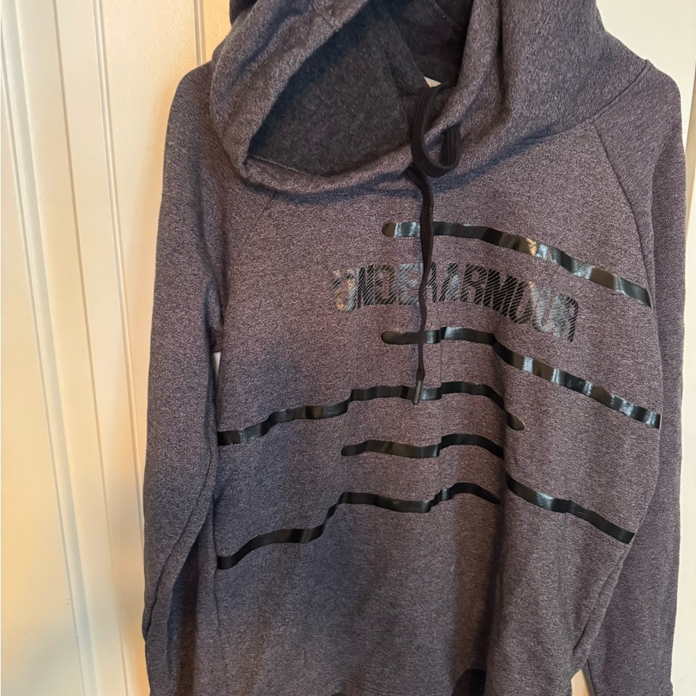 Under Armour Charcoal Threadborne Hoodie